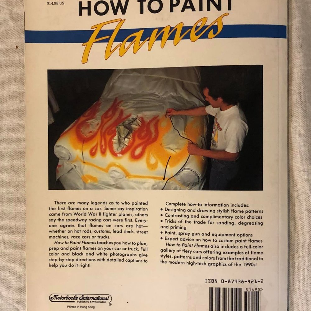1990 How To Paint Flames Magazine/Book - Picture 5 of 6